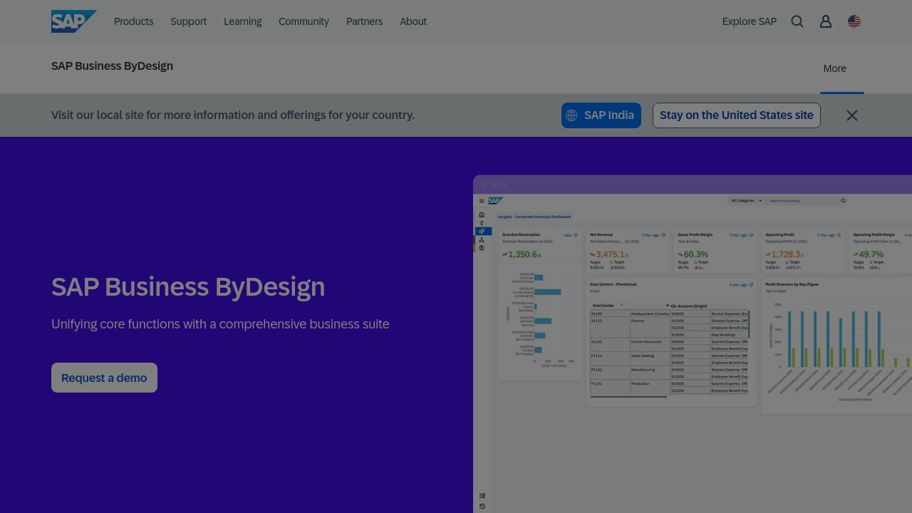 SAP Business ByDesign